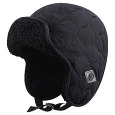 American Road 冬季運動絎縫羔羊絨帽 BRP2119, 黑色, 1個