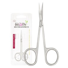 BELOTTY 切割力佳的超精密專業用指緣剪, 1個, 銀色