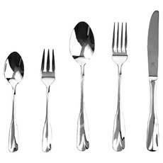ZWILLING 雙人 梅爾蘭西餐餐具60件組 49 x 37 x 5.5 cm, 銀色, 1套, 5種
