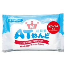 Artec 전문가용 AT 클레이 점토, 흰색, 1개