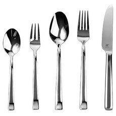 ZWILLING 雙人 Kult 晚餐餐具30件組 30.6 x 29 x 8.4 cm, 銀色, 1套, 5種