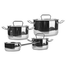 ZWILLING 雙人 TWIN Classic 不鏽鋼鍋具4件組, 單柄鍋 + 雙耳鍋 2L + 雙耳鍋 3.5L + 雙耳鍋 6L, 1套, 單一顏色