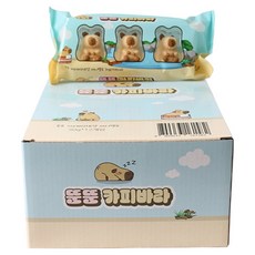 胖嘟嘟水豚造型棉花糖, 30g, 12個