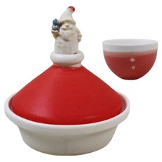 Dalsogum 聖誕禮物 與聖誕老人一同獨酌陶瓷酒杯組, 混色, 1套