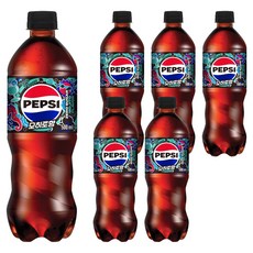 PEPSI 百事可樂 零糖莫希託風味, 6個, 500ml
