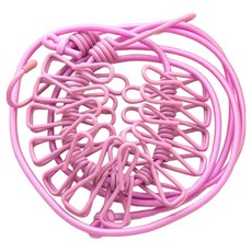 인아트 세탁 빨래집게, 분홍색, 1개