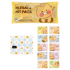 Kakao Friends 春植暖暖包口袋 + 暖暖包 10入組 隨機出貨, 1套