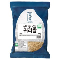 두보식품 국내산 유기농 귀리쌀, 2kg, 1개 2kg, 1개