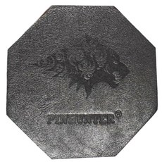 PINHUNTER 八角記憶泡棉保齡球毛巾, 1個, 金屬