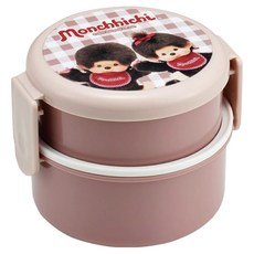 스케이터 2단 도시락 500ml + 포크 세트 ONWR1, 몬치치, 1세트