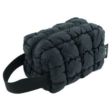 PINKFOOT 小狗雲朵方塊收納包, 黑色, 1個