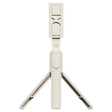 일리온 무선 블루투스 경량 스마트폰 삼각대 셀카봉, 아이보리, 1개, N-ST-L01