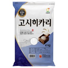 경기미 고시히카리 쌀 독정RPC, 4kg, 1개, 특등급