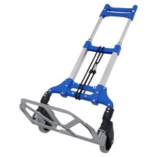 컴스 3단 접이식 핸디 캐리어 JX075, 블루, 1개