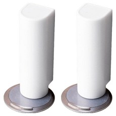 kkalkkeumdeohagi 免打孔無接觸磁吸門擋 白色, 2個