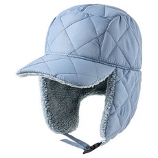 American Road 防寒滑雪/滑雪板用羊羔毛鋪棉帽 BRP2024, 天空藍, 1個