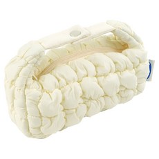 PINKFOOT 小狗雲朵按扣筆袋收納包, 象牙白, 1個