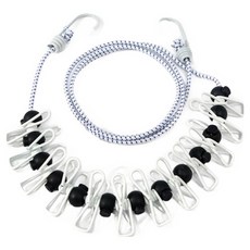 인아트 생활 빨래집게 12p, 흰색, 1개