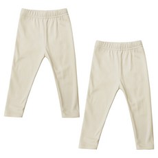 兒童基本款蜜桃絨內搭褲 2件組