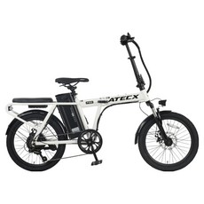 ATECX 48V 7.8Ah 500W 전기자전거 ATECX F100 고객직접설치, 화이트, 알루미늄