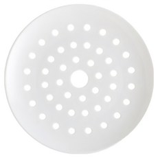 Daparang 陶瓷蒸籠 濾網盤 瀝水盤 HJ0874, 白色, 1個