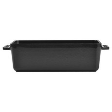 staub 長方形烤盤 黑色 23 x 12 x 7 cm 1560ml, 1個, 23cm
