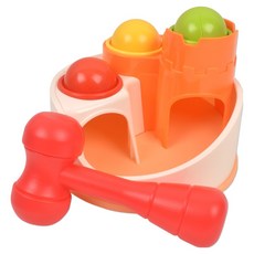 OZ TOY 城堡滾球敲擊遊戲 he0282, 混合顏色, 1個