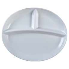 Daparang 少食減肥餐盤 分隔餐盤 圓形 HJ0871, 1個