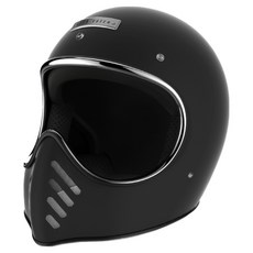 크랭크 레트로2 자전거 클래식 헬멧, 제트 블랙