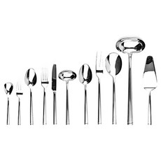 ZWILLING 雙人 SENSE 晚餐餐具68件組 49.5 x 37.5 x 10.5 cm, 銀色, 1套, 11種