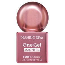 데싱디바 원젤 마그네틱 젤네일 로지 더스트, 핑크, 1개, 10ml