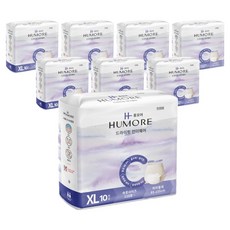 Humore 男女通用 Dry-fit 尿失禁褲型成人紙尿褲, 特大型, 8個, 10枚入