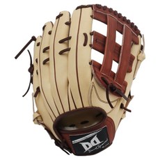 D.David 經典外野手套 右投用 PS OF-X3(CM/MC)CS, CAMEL + MOCHA, 1個