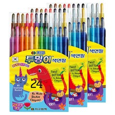 지구화학 투명이 색연필, 24색, 3개