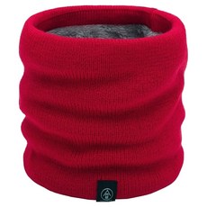 冬季用刷毛內裡圍脖, 紅色, 1個