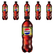 PEPSI 百事可樂 零糖萊姆風味零咖啡因可樂, 500ml, 6個