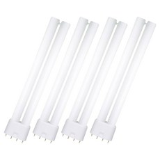 Lumitron 三波長雙管螢光燈管 白光 18W FPL18EX-D, 晝光色, 4個