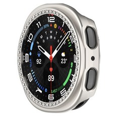 智慧手錶鑽石保護殼, 奶油色, 1個