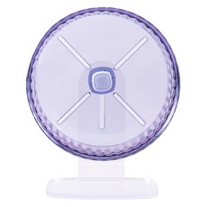 Hamstyle 倉鼠靜音壓克力滾輪 18cm LY-111, 1個, 紫色