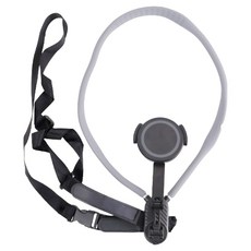圓形高級簡約掛脖式相機支架 銀色 B 310 x 210 x 30 mm, 1個, 單一商品