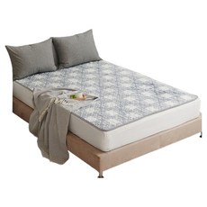 crivel 碳素熱線 高級燒花超細纖維電熱毯 YH-403, 北歐方塊, 雙人(135 x 180 cm)