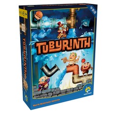 KANGA GAMES 水管通通樂 Tubyrinth 歐美桌遊 中英版, 藍色, 1個
