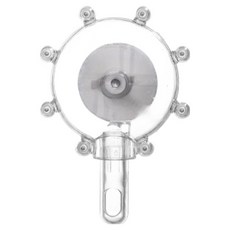 랜보어 앵무새 회전 먹이 장난감, 투명, 1개