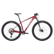 휠러 카본 호크800A 시마노XT 12단 MTB자전거 S 방문설치, 레드, 180cm, 1개