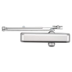 킹 삼화정밀 자동문닫힘 속도 파워조절용 P브라켓 목문철문용 도어클로저 K90, Silver, 1개