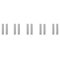 Skawiz 甜美日常腿套, 灰色, 5個