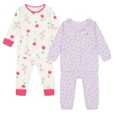 Tartine et Chocolat 女童長袖內衣上下身2件組