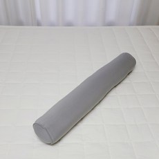 ahtty blanc 莫代爾嬰兒身體枕枕芯 + 枕套2件組, 灰色