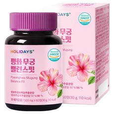 홀리데이즈 평화 무궁 밸런스핏 30g, 1개, 60정