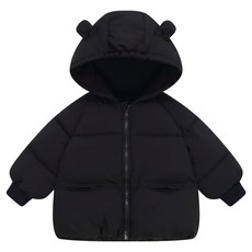 STARDOOR 小熊耳朵連帽防寒羽絨外套